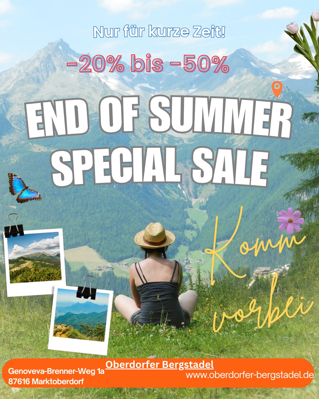 END OF SUMMER SPECIAL SALE